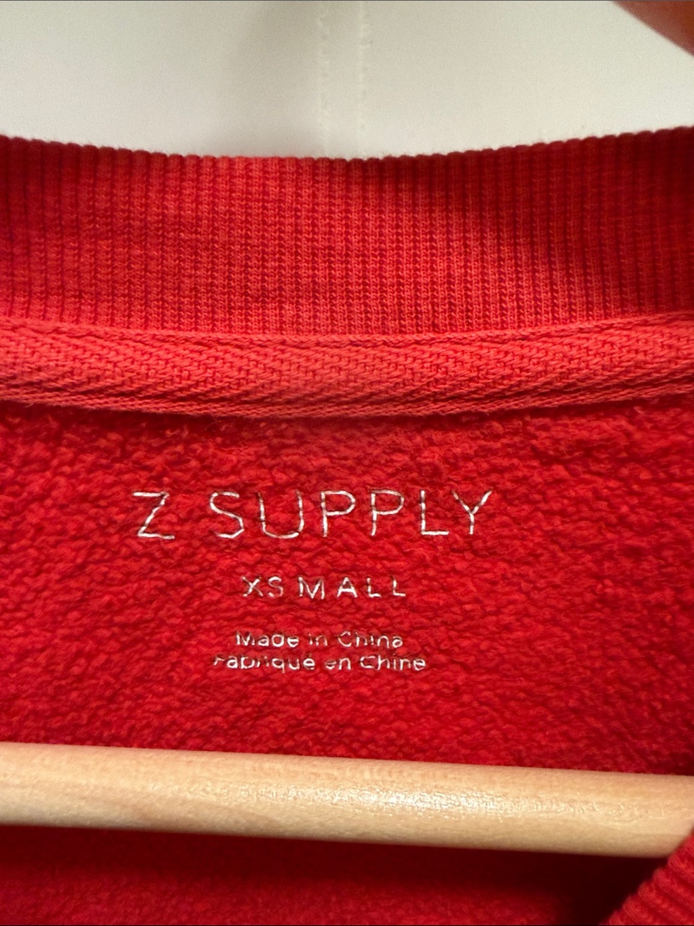 Z Supply Red USA Graphic Sweatshirt - Picture 8 of 8